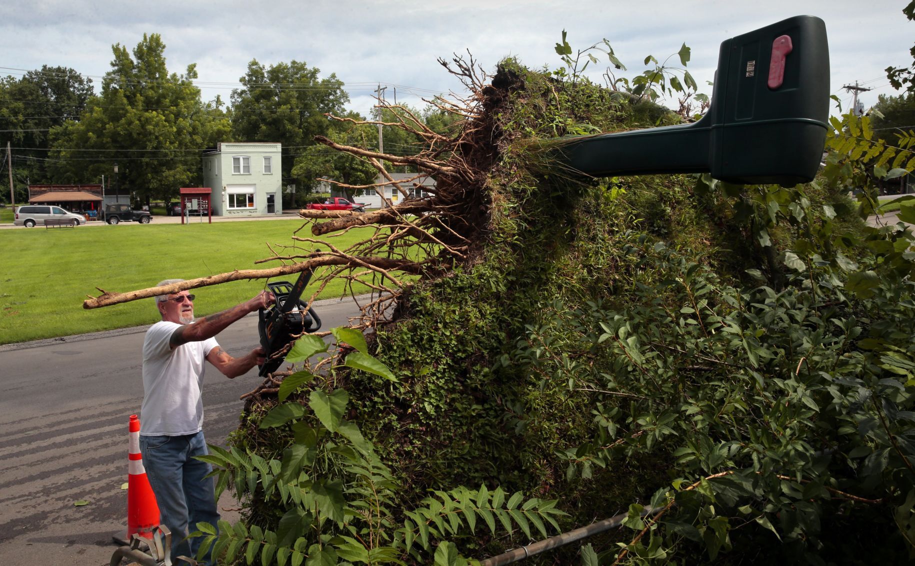 Storms leave many without power